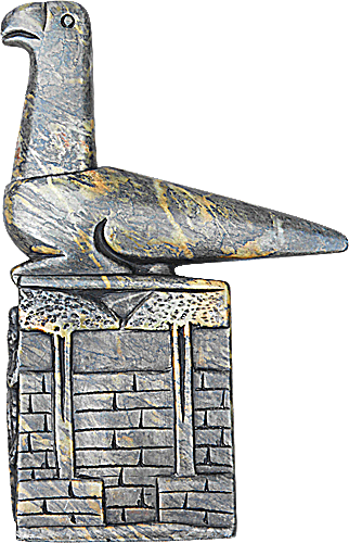 Zimbabwe stone bird replica 